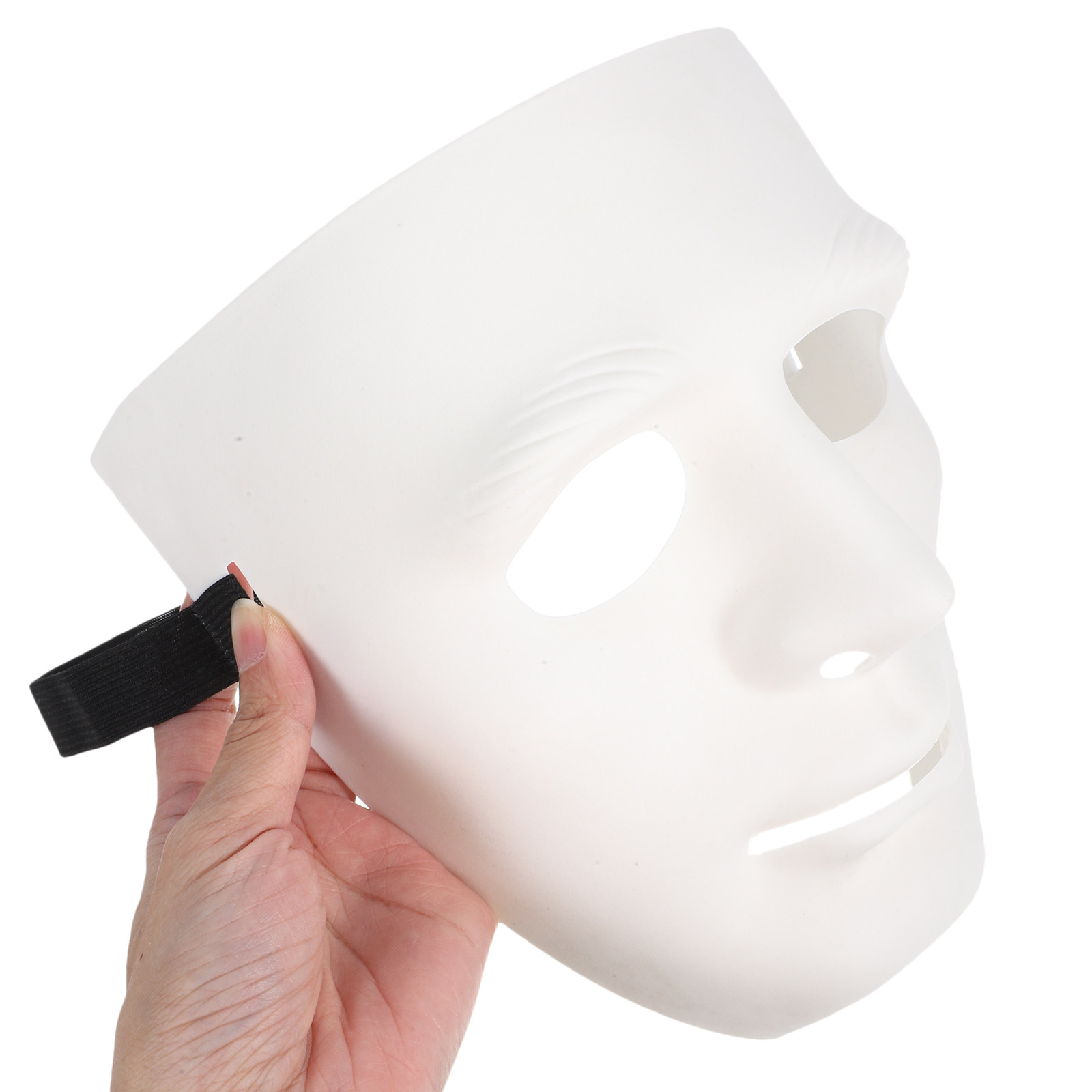 Black Face Mask Pack - Satu Set 5 Topeng Pesta Kostum