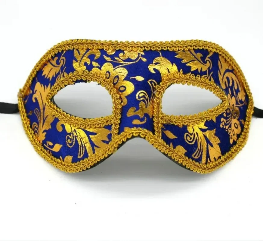 Respirator Half Face - Topeng pesta topeng Venetian penuh warna