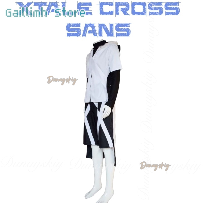 UNDERTALE Game XTALE Cross San - Black Face Mask Pack ulasan dan harga