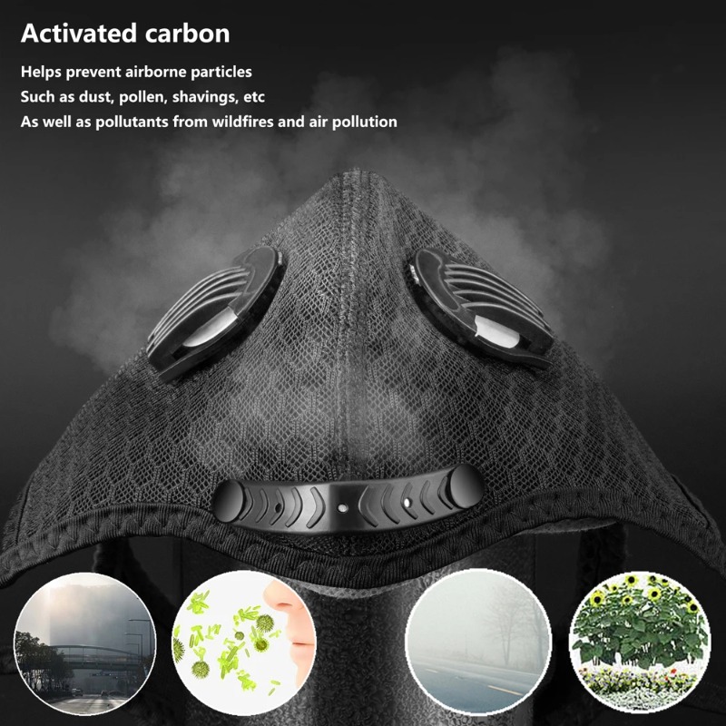 Masker Wajah untuk Bersepeda,  - Dust Mask Construction ulasan dan harga