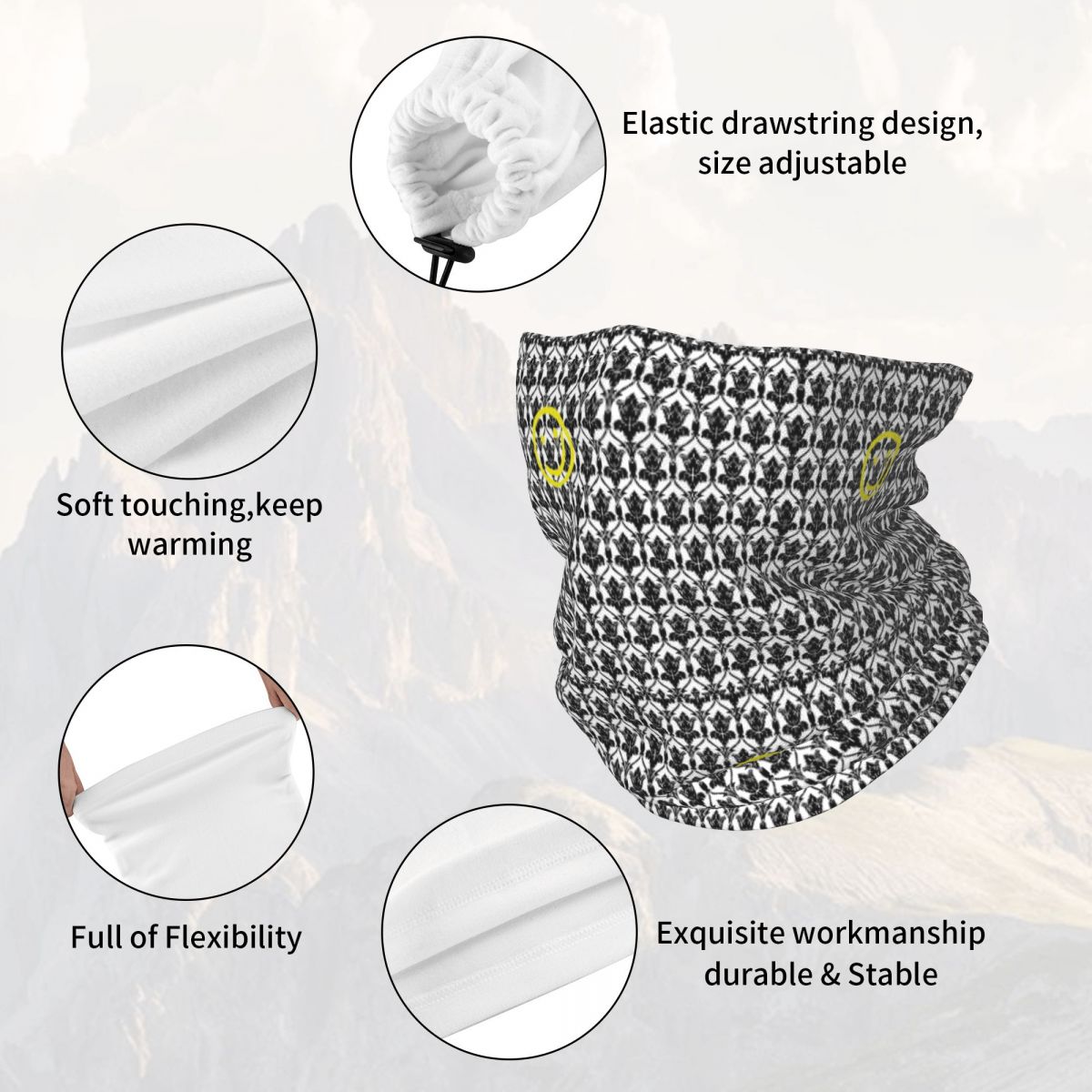 Desain Wallpaper Sherlock, Pen - Neck Gaiter Face Cover ulasan dan harga