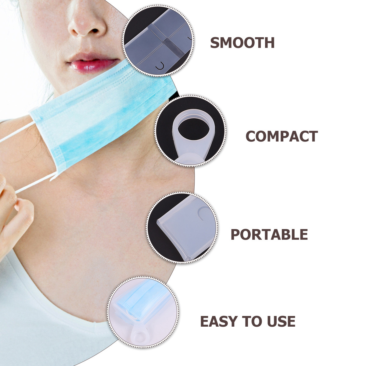 2 Buah Kotak Penyimpanan Maske - Face Mask Storage Box ulasan dan harga