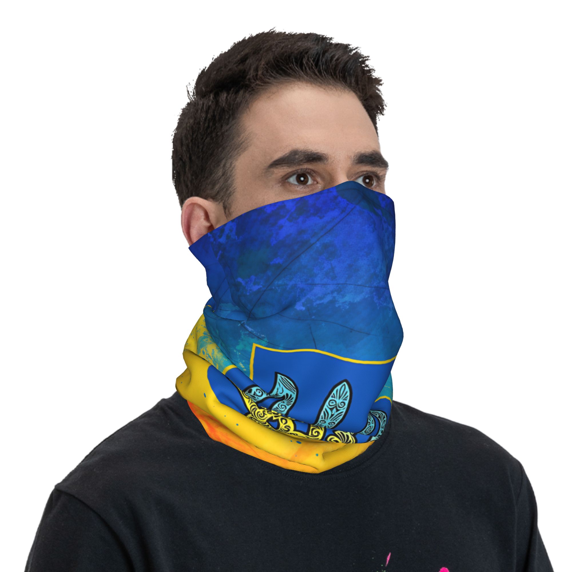 Masker Sepeda Olahraga Luar Ru - Neck Gaiter Face Cover ulasan dan harga