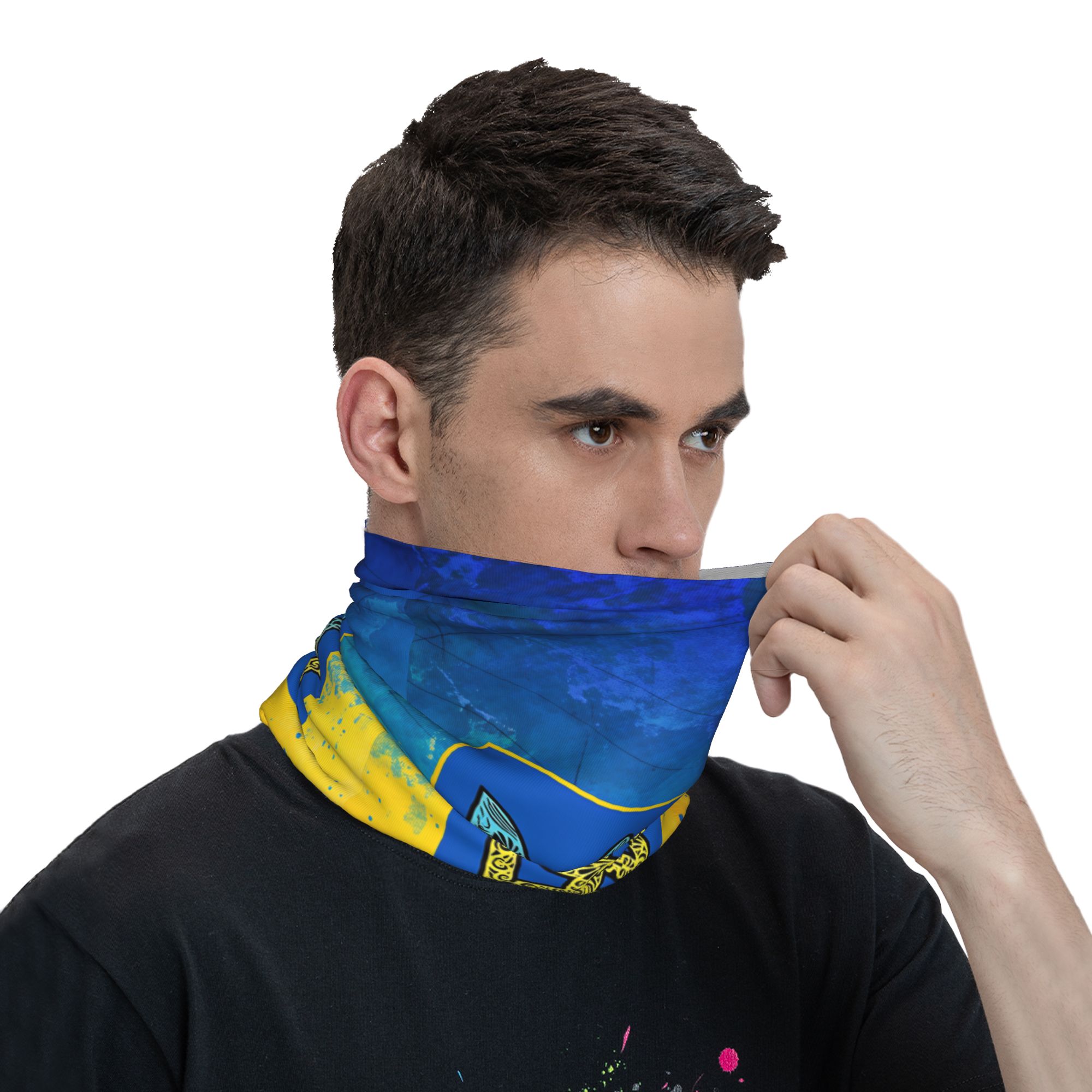 Masker Sepeda Olahraga Luar Ru - Neck Gaiter Face Cover ulasan dan harga