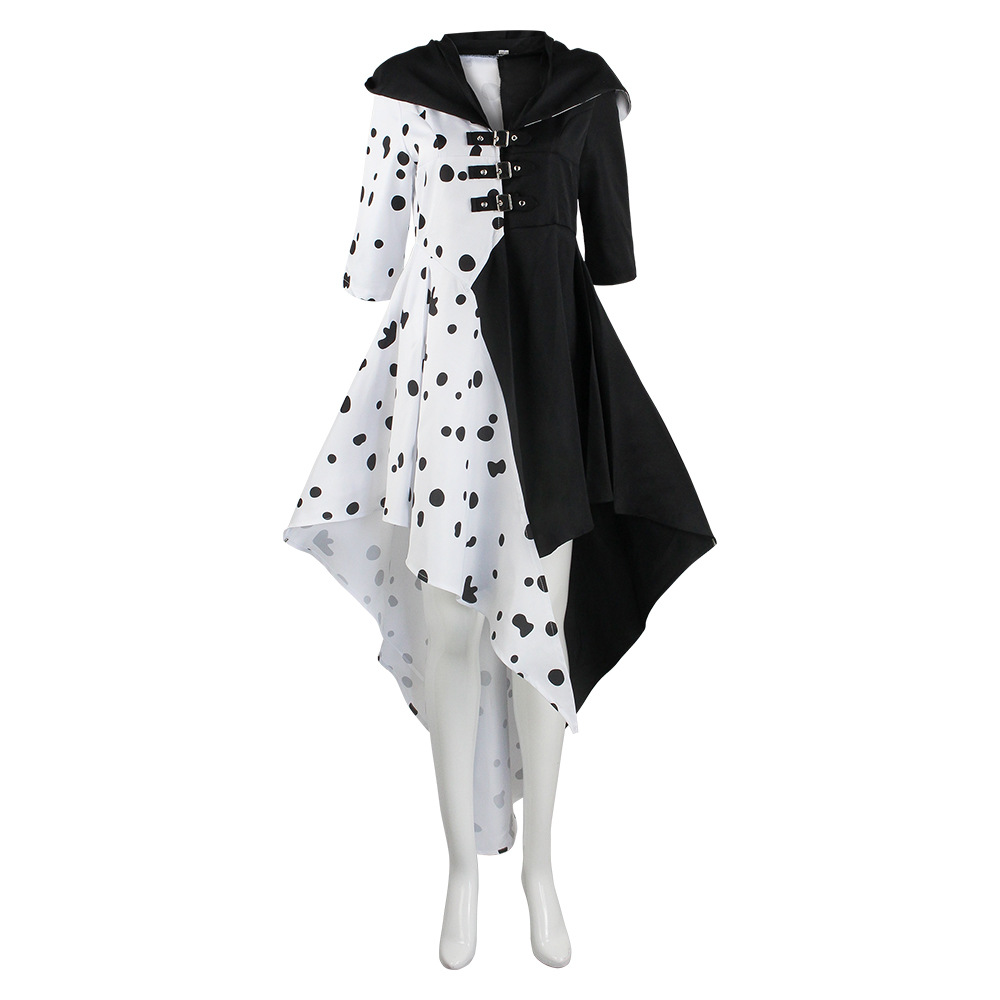 Set Kostum Cosplay Cruella Ter - Black Face Mask Pack ulasan dan harga